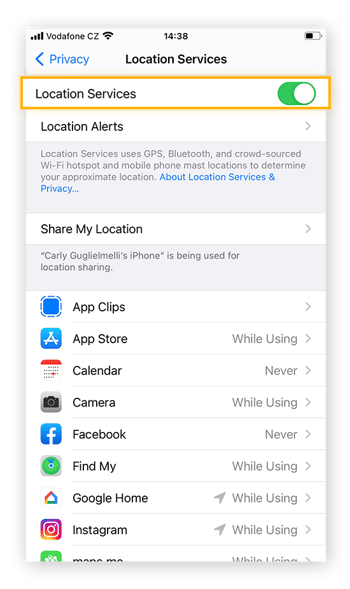 Spying on store an iphone